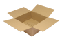 Wellpapp-Faltkarton 1-wellig, braun, Qual. 1.30 Wellpapp-Faltkarton 1-wellig, braun, Qual. 1.30