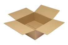 Wellpapp-Faltkarton 1-wellig, braun, Qual. 1.30, 5011115