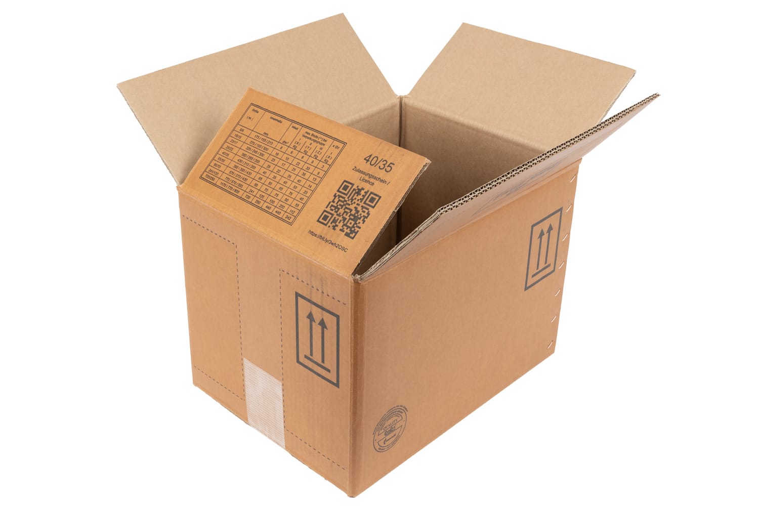 Gefahrgutkarton, 4-fach Zulassung