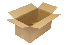 Wellpapp-Faltkarton 2-wellig, Modulkarton, braun, Qual. 2.30, 5012013