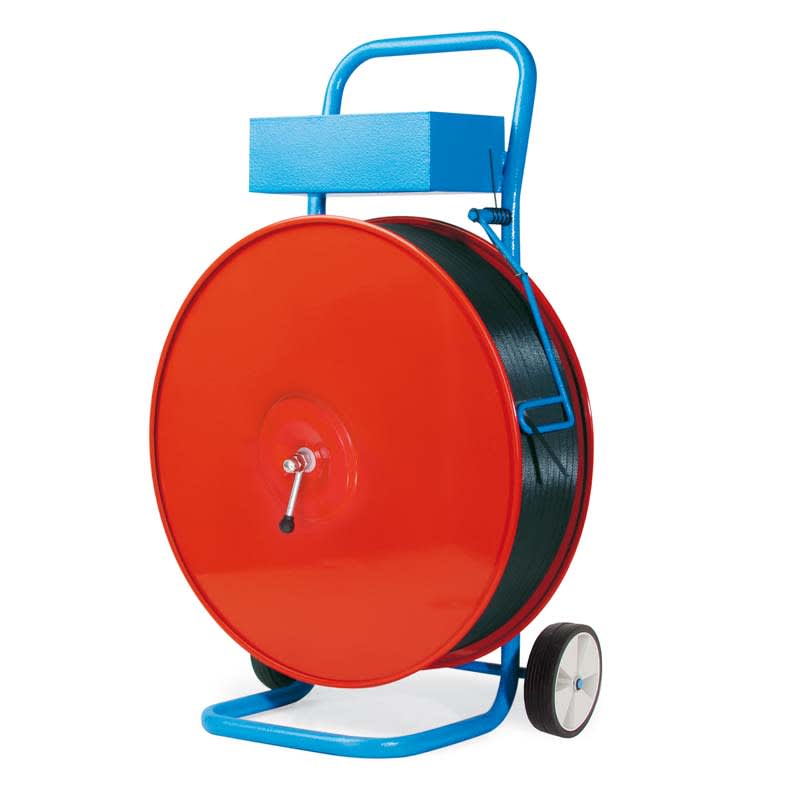 Abrollwagen für Kunststoffband