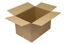 Wellpapp-Faltkarton 2-wellig, braun, Qual. 2.30, DIN C2, 5012057