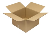 Wellpapp-Faltkarton 2-wellig, braun, Qual. 2.20, 5012032 Wellpapp-Faltkarton 2-wellig, braun, Qual. 2.20, 5012032