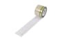 Xenial PET-Recycling-Klebeband, leise, transparent, 75mm, 43 µ