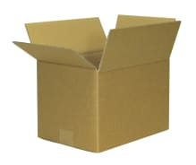 Wellpapp-Faltkarton 2-wellig, braun, Qual. 2.20, DIN A4,, 5012084