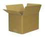 Wellpapp-Faltkarton 2-wellig, braun, Qual. 2.20, DIN A4,