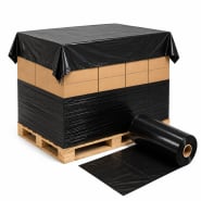 Palettenabdeckblatt, schwarz, 30 µ, 8260045