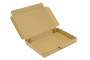 Klappschachtel 1-wellig, Maxi Briefbox, braun, DIN C4