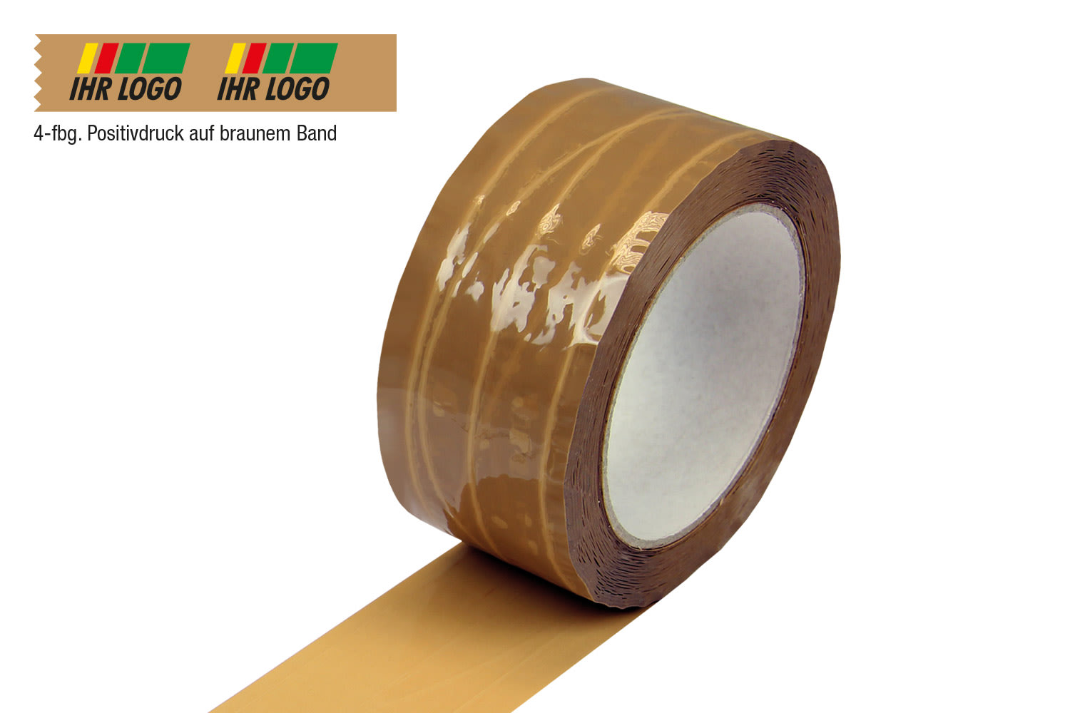 PVC-Klebeband, fadenverstärkt, 4-farbig bedruckt, 55 µ