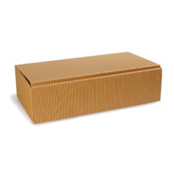 Flaschen-Präsentkarton 2er, natur, offene Welle, 5200392