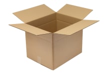 Wellpapp-Faltkarton 2-wellig, braun, Qual. 2.30, 5012050