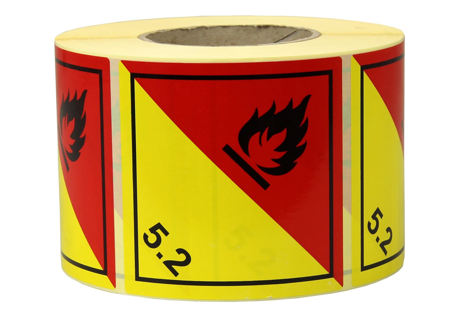 Gefahrgut-Etiketten aus Papier