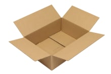 Wellpapp-Faltkarton 1-wellig, braun, Qual. 1.20, DIN A4, 5011067