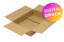 Wellpapp-Faltkarton 1-wellig, braun, Qual. 1.30, DIN A2 - bedruckt Wellpapp-Faltkarton 1-wellig, braun, Qual. 1.30, DIN A2 - bedruckt