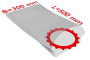 PE-Flachbeutel, transparent, 100 µ
