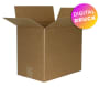 Wellpapp-Faltkarton 2-wellig, braun, Qual. 2.20 - bedruckt