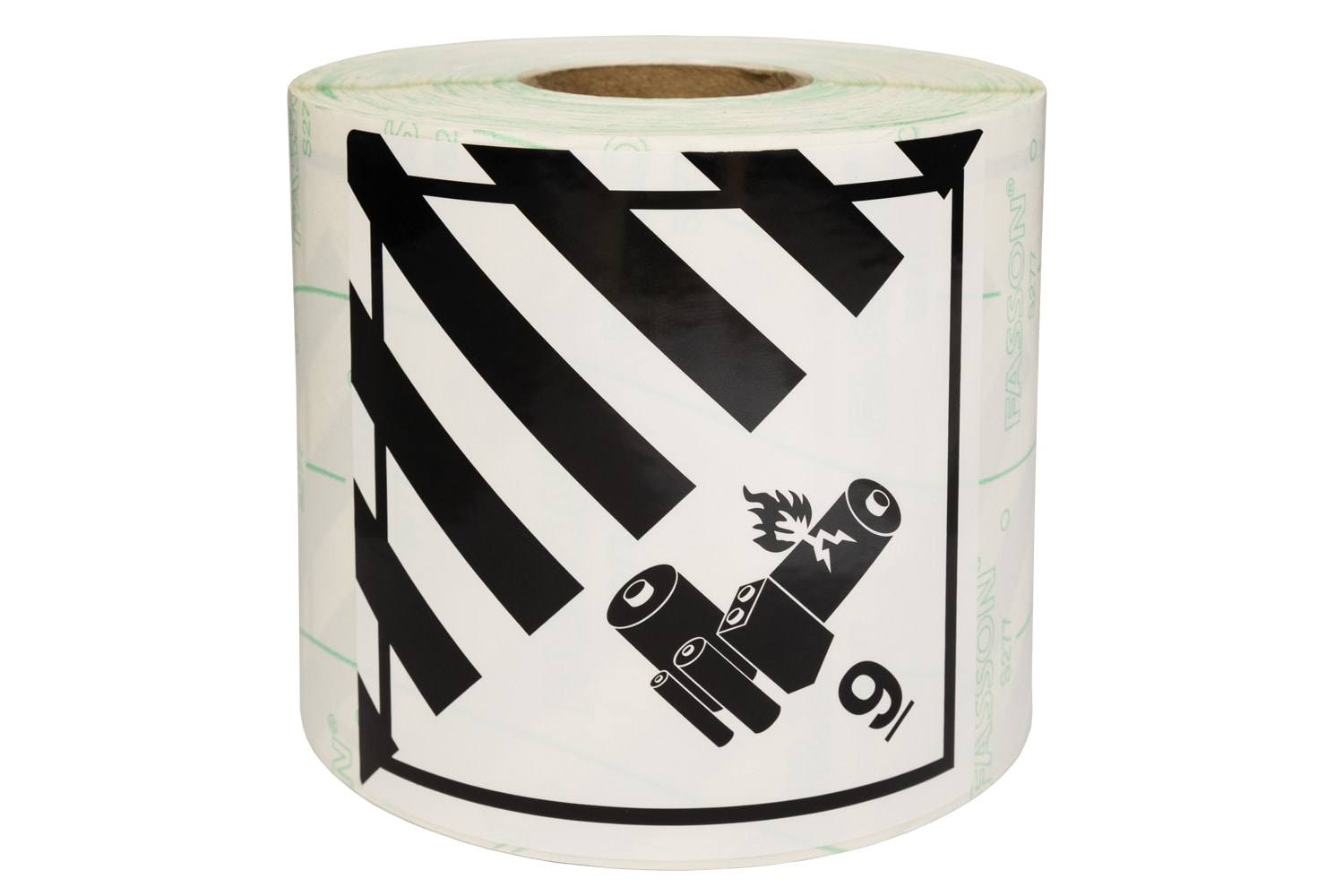 Gefahrgut-Etikett aus PE