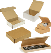 Klappschachtel aus Feinwelle 1-wellig, m5002698 Klappschachtel aus Feinwelle 1-wellig, m5002698