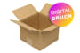 Wellpapp-Faltkarton 2-wellig, Modulkarton, braun, Qual. 2.20 - bedruckt