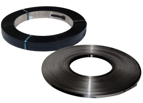 Stahlband, gebläut, in Scheiben- und Packenwicklung, m7800005 Stahlband, gebläut, in Scheiben- und Packenwicklung, m7800005