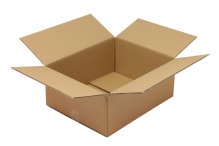 Wellpapp-Faltkarton 2-wellig, braun, Qual. 2.30, 5012108