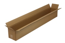 Wellpapp-Faltkarton lang 2-wellig, braun, Qual. 2.30, DIN B0, 5230544