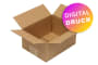 Wellpapp-Faltkarton 1-wellig, Modulkarton, braun, Qual. 1.10 - bedruckt