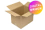 Wellpapp-Faltkarton 2-wellig, braun, Qual. 2.30, DIN A3 - bedruckt Wellpapp-Faltkarton 2-wellig, braun, Qual. 2.30, DIN A3 - bedruckt
