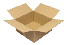 Wellpapp-Faltkarton 1-wellig, braun, Qual. 1.2, 5011814