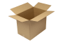 Wellpapp-Faltkarton 2-wellig, braun, Qual. 2.30 Wellpapp-Faltkarton 2-wellig, braun, Qual. 2.30