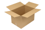 Wellpapp-Faltkarton 1-wellig, braun, Qual. 1.30, DIN A3 Wellpapp-Faltkarton 1-wellig, braun, Qual. 1.30, DIN A3