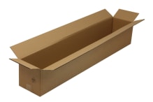 Wellpapp-Faltkarton lang 2-wellig, braun, Qual. 2.30, DIN B0, 5230542 Wellpapp-Faltkarton lang 2-wellig, braun, Qual. 2.30, DIN B0, 5230542