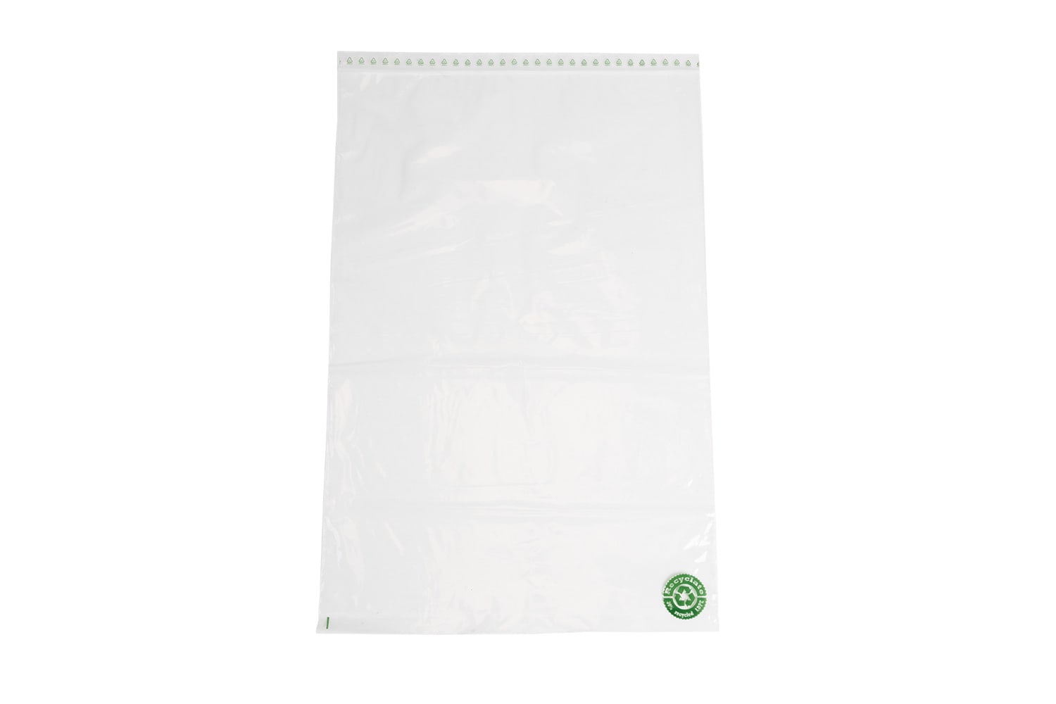 PE-Druckverschlussbeutel mit Rezyklat