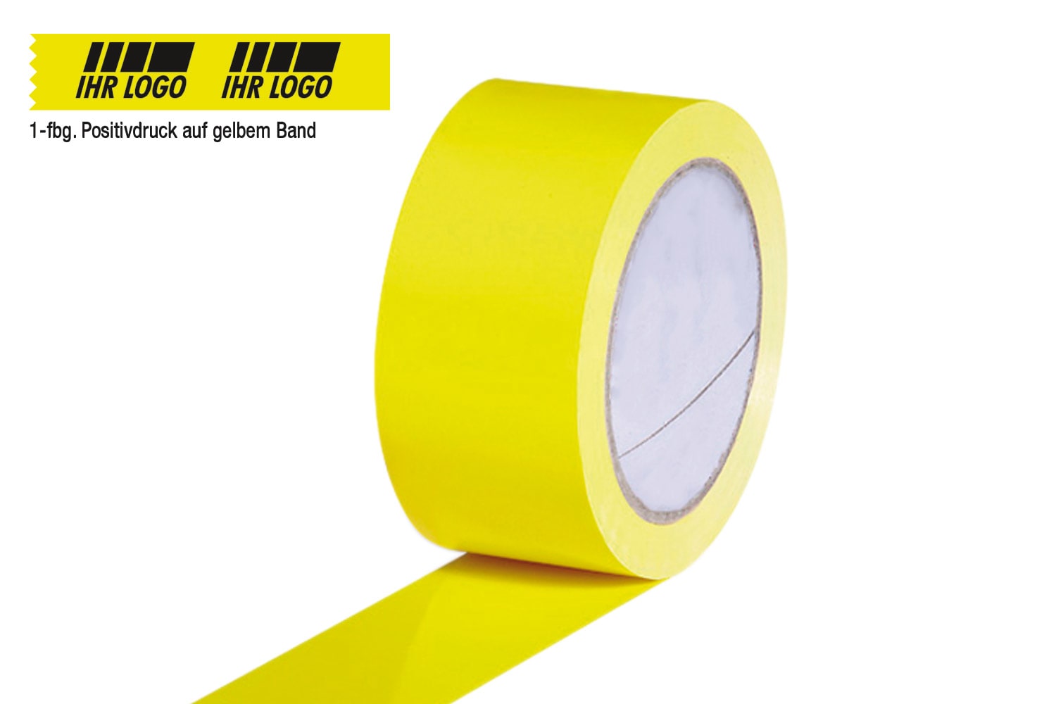 PVC-Klebeband, 1-farbig bedruckt, 57 µ