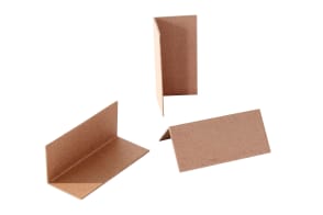Kantenschutzwinkel aus Vollpappe, 100 mm Winkel vorgefertigt, 9850045