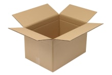 Wellpapp-Faltkarton 2-wellig, braun, Qual. 2.30, DIN B3, 5012103