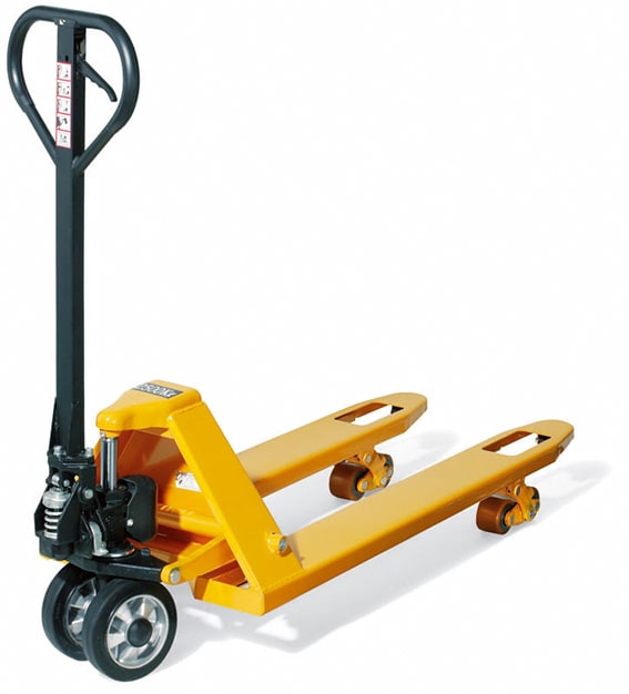 Gabel-Hubwagen mit Sicherheitsdeichsel