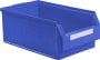 Sichtlagerkasten, blau, Größe 2 Sichtlagerkasten, blau, Größe 2