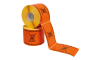 Warnetiketten aus Papier, orange, "Paletten nicht stapeln!" Warnetiketten aus Papier, orange, "Paletten nicht stapeln!"