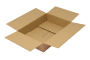 Wellpapp-Faltkarton 1-wellig, braun, Qual. 1.30, DIN A2 Wellpapp-Faltkarton 1-wellig, braun, Qual. 1.30, DIN A2