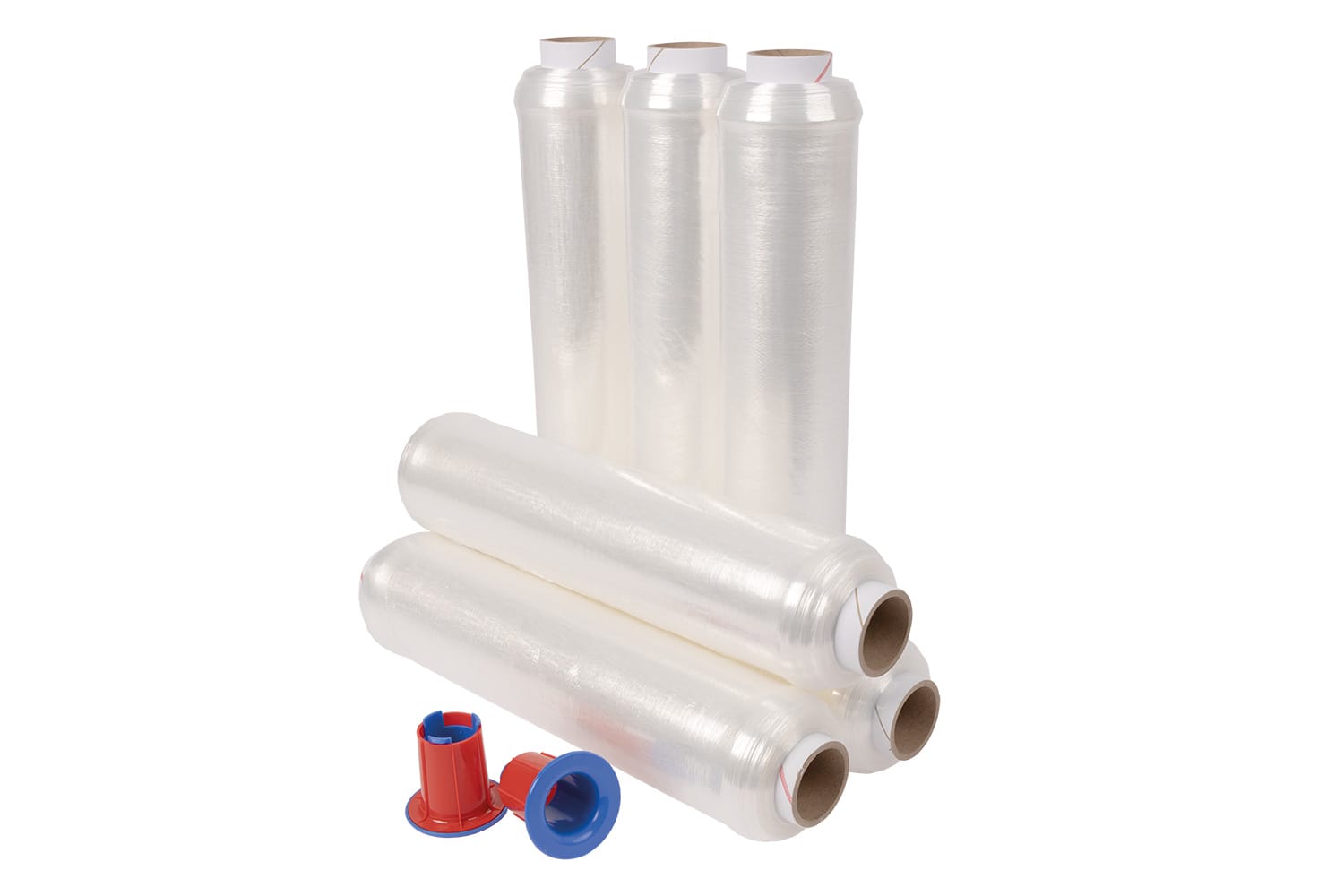 Handstretchfolie, vorgedehnt, transparent, 8 µ