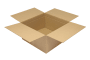 Wellpapp-Faltkarton 1-wellig, braun, Qual. 1.30 Wellpapp-Faltkarton 1-wellig, braun, Qual. 1.30