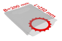 PE-Flachbeutel, transparent, 50 µ