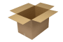 Wellpapp-Faltkarton 1-wellig, braun, Qual. 1.30 Wellpapp-Faltkarton 1-wellig, braun, Qual. 1.30