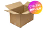 Wellpapp-Faltkarton 2-wellig, Modulkarton, braun, Qual. 2.30 - bedruckt