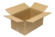 Wellpapp-Faltkarton 2-wellig, braun, Qual. 2.20, 5012054 Wellpapp-Faltkarton 2-wellig, braun, Qual. 2.20, 5012054