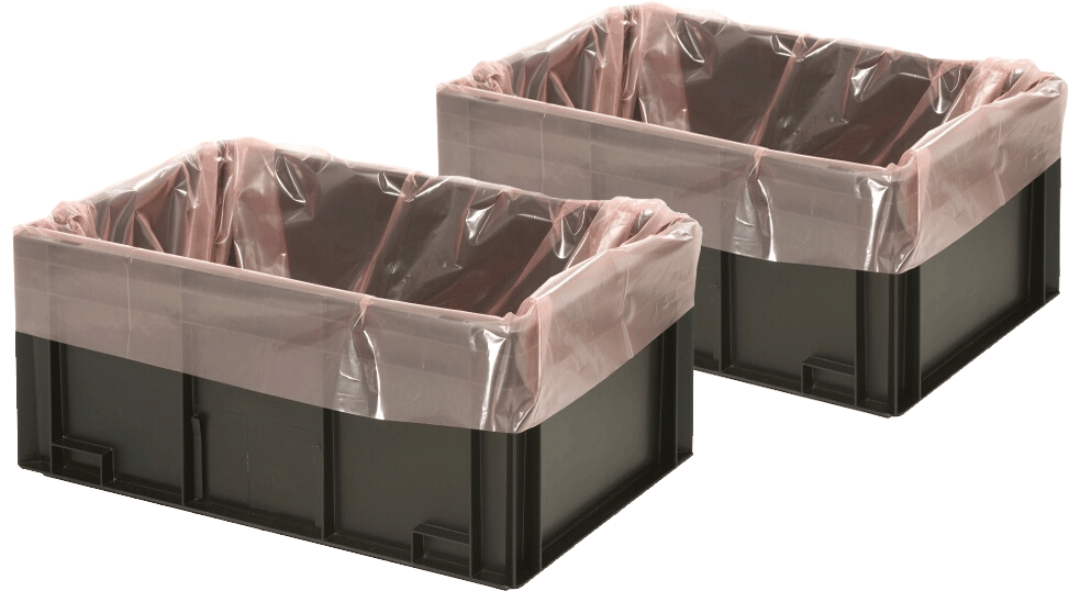 Permastat® Seitenfaltenbeutel, antistatisch, rosa, 50 µ, m8160162 Permastat® Seitenfaltenbeutel, antistatisch, rosa, 50 µ, m8160162