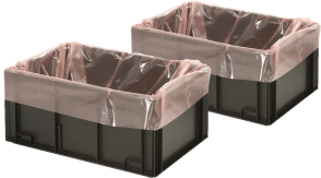 Permastat® Seitenfaltenbeutel, antistatisch, rosa, 50 µ, m8160162 Permastat® Seitenfaltenbeutel, antistatisch, rosa, 50 µ, m8160162