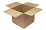 Wellpapp-Faltkarton 2-wellig, braun, Qual. 2.50 Wellpapp-Faltkarton 2-wellig, braun, Qual. 2.50