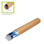 Versandrohr, braun, Wandstärke 2 mm, DIN A1 Versandrohr, braun, Wandstärke 2 mm, DIN A1
